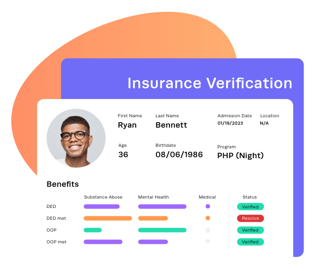 Sample Insurance verification